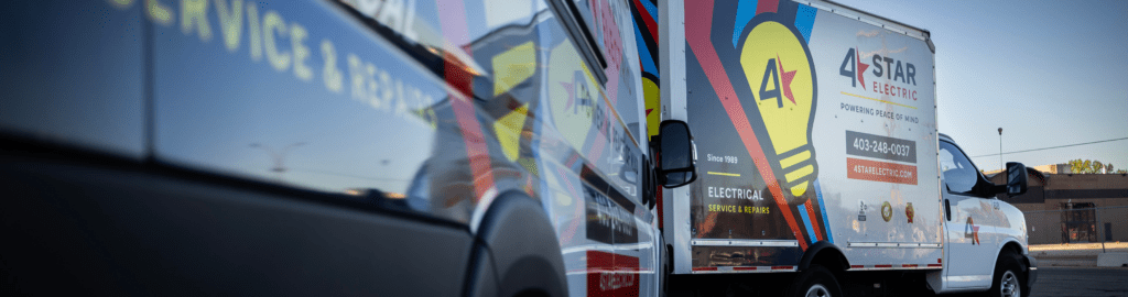 Two 4-Star Electric vehicles ready to hit the road.