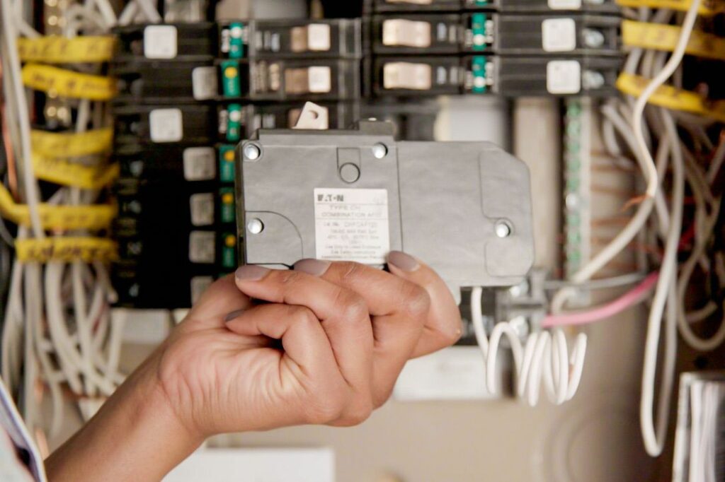 GFCI circuit breaker in home